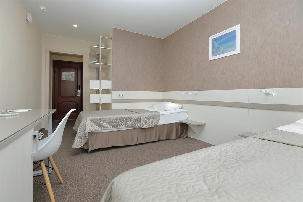 Снежная Сова — Двухместный номер с 2 отдельными кроватями стандарт