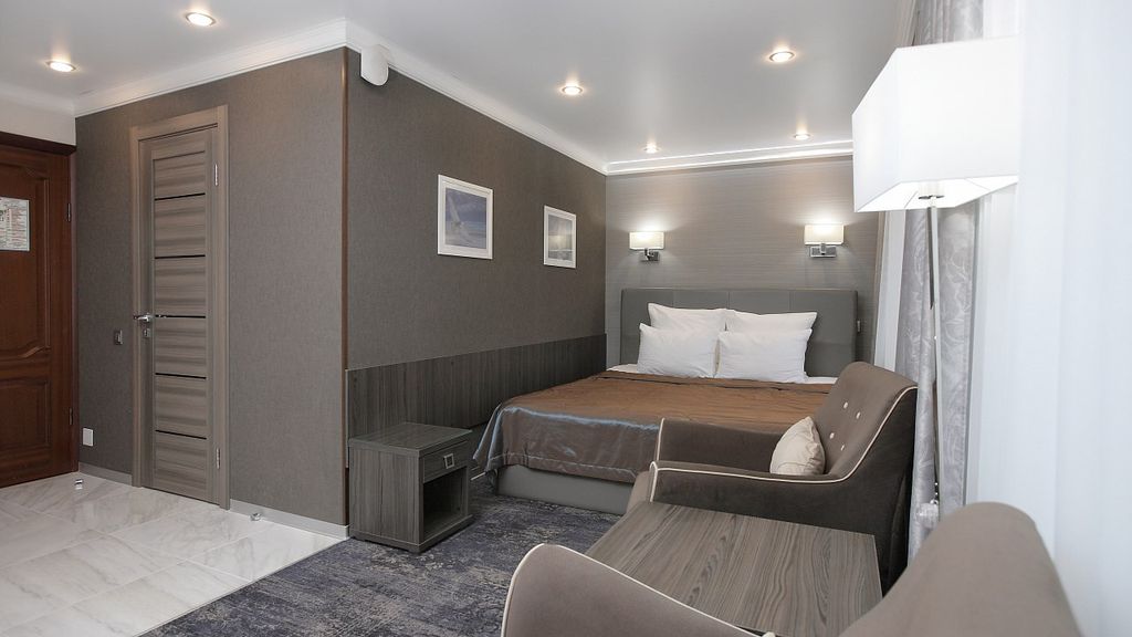 Снежная Сова — Двухместный номер с 1 кроватью премиум