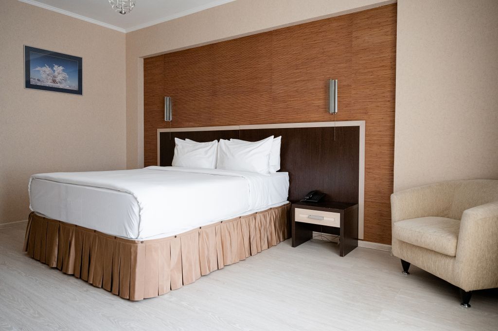 Степная Пальмира — Двухместный номер с 1 кроватью одноместный Улучшенный