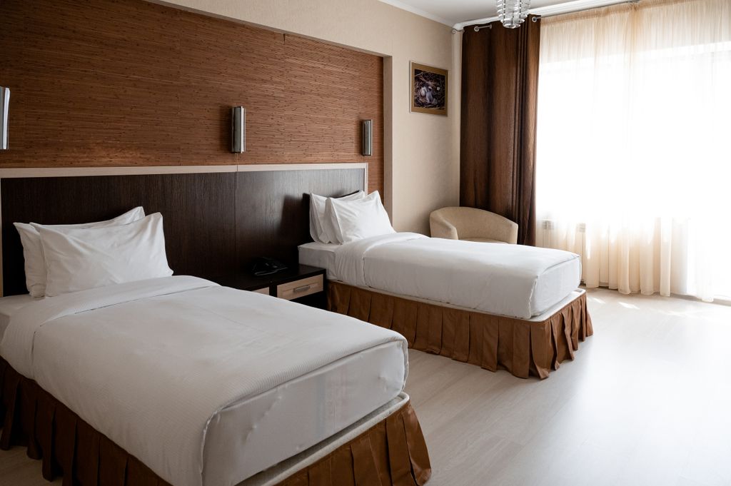 Степная Пальмира — Двухместный номер с 1 кроватью улучшенный