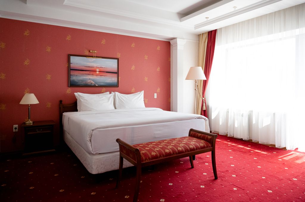 Степная Пальмира — Двухместный номер с 1 кроватью Люкс