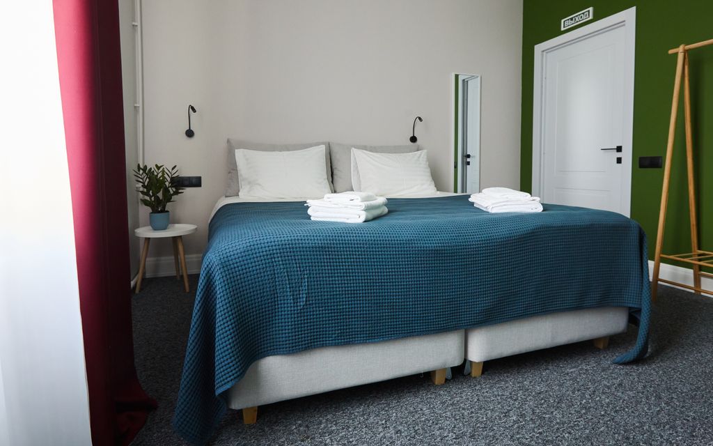 Лесная Ванна — Двухместный номер с 1 кроватью king-size или двумя отдельными кроватями