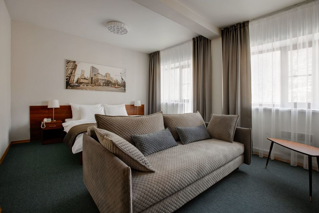 Лес и Парк — Двухместный номер с 1 кроватью или 2 отдельными кроватями Студия с балконом