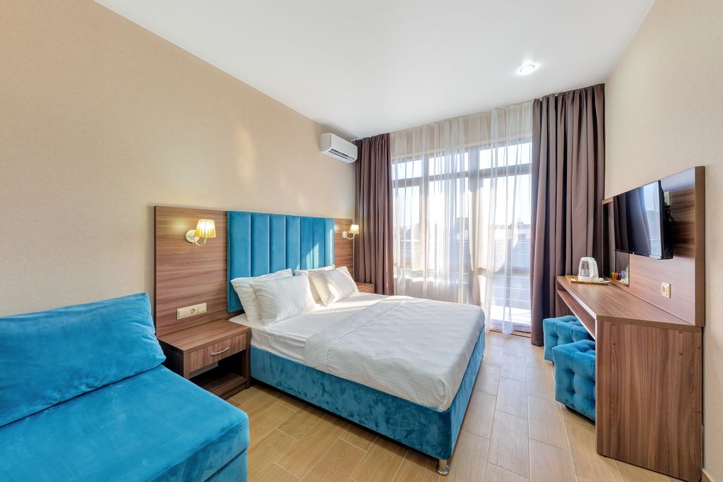 Гранд Премьер — Двухместный номер с 1 кроватью с балконом