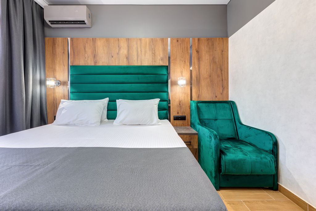 Гранд Премьер — Двухместный номер с 1 кроватью комфорт с балконом, вид на горы