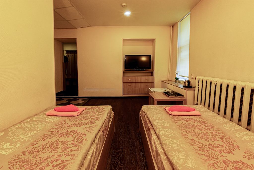 Тихий Дворик — Двухместный номер с 2 отдельными кроватями комфорт