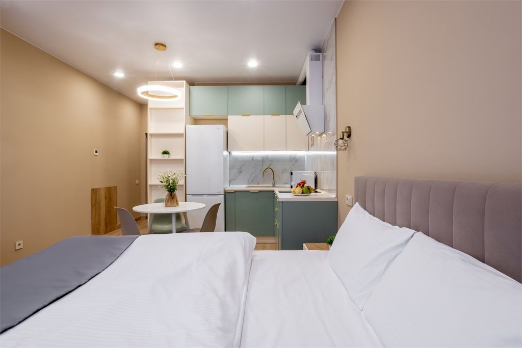 Форрест — Апартаменты студия 1 этаж