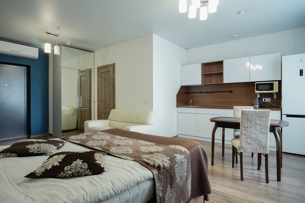 Soft Inn — Двухместный номер с 1 кроватью апартаменты студия