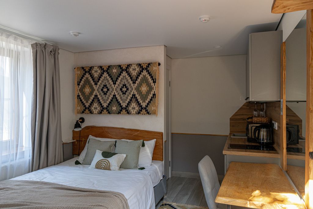 Бергамо — Двухместный номер с 1 кроватью стандарт с мини кухней