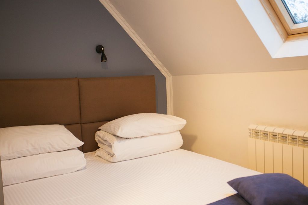 Альпина — Двухместный номер с 1 кроватью эконом мансарда ДБЛ 5 этаж