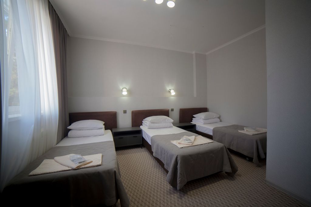 Альпина — Трёхместный номер эконом в блоке