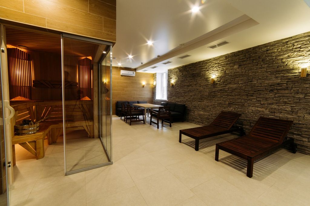 Veranda — Двухместный номер с 1 кроватью люкс с сауной