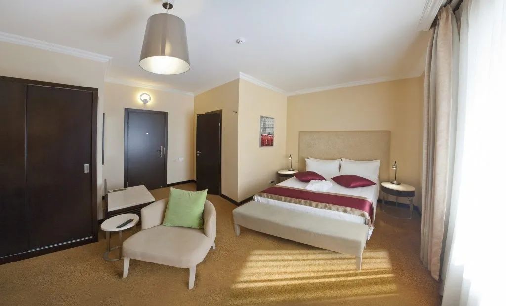 Тишина — Двухместный номер с 1 кроватью Улучшенный