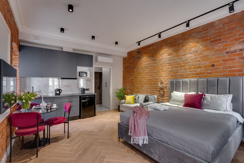 Особняк 1830 на Съезжинском — Апартаменты студио с диваном улучшенные