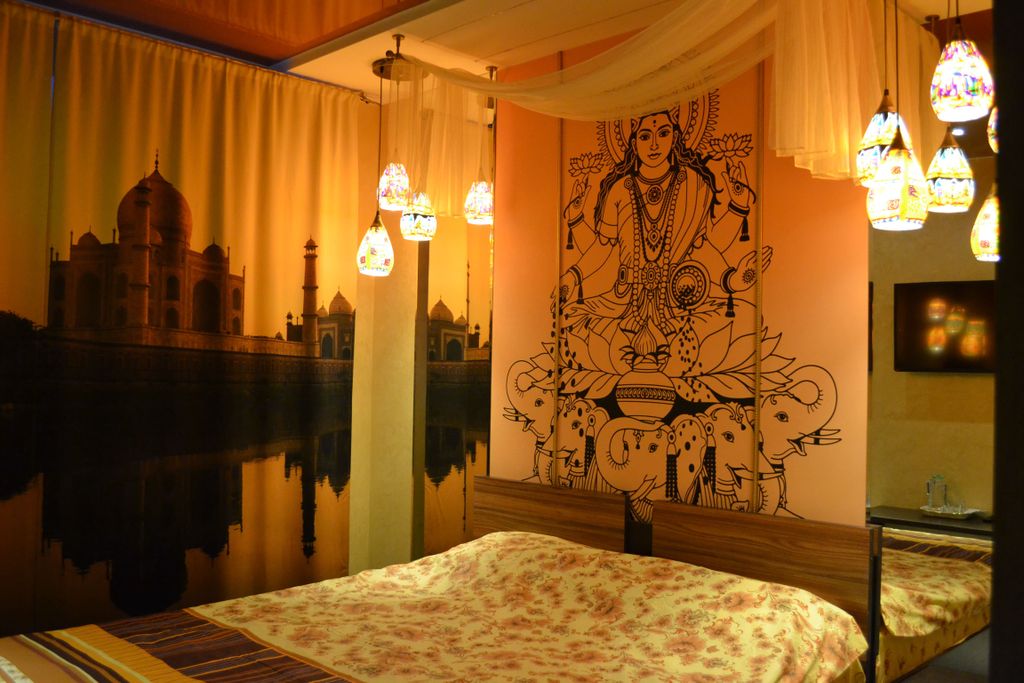 День и ночь — Двухместный номер с 1 кроватью Стандарт Индийский