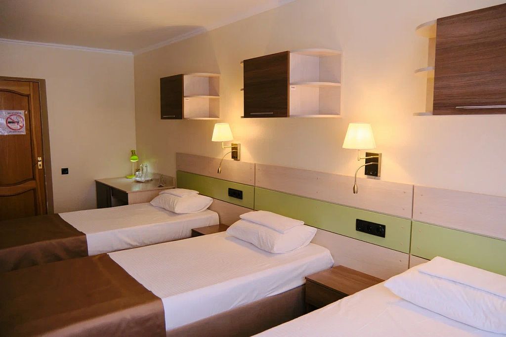 Колос — Трёхместный номер Эконом (сан.узел и душевая на этаже)