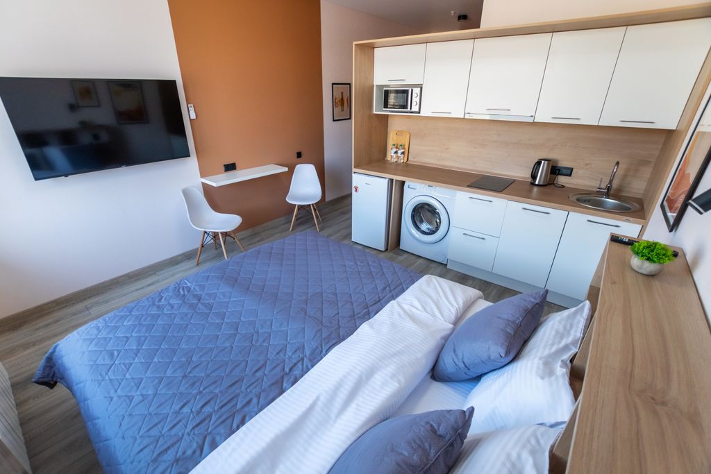 Место — Двухместный номер с 1 кроватью студия стандарт (standart)