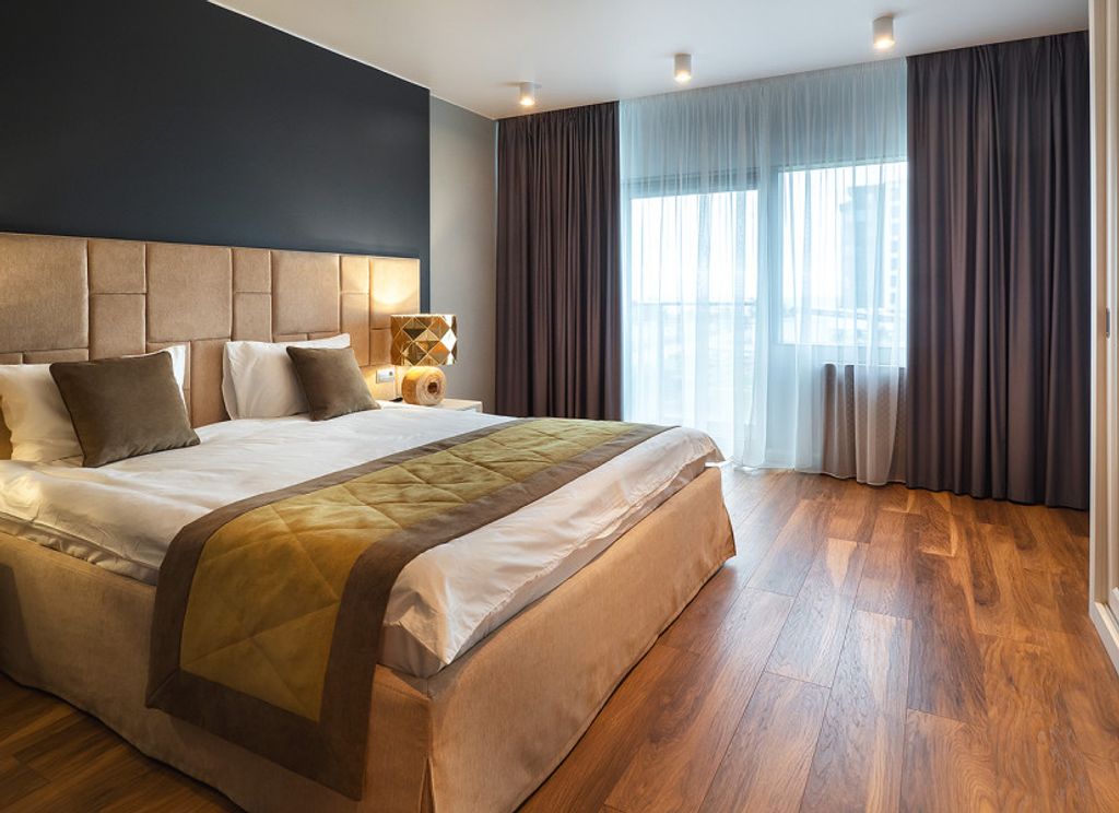 Lahta Plaza — Двухместный номер с 1 кроватью люкс премьер с видом на Финский залив