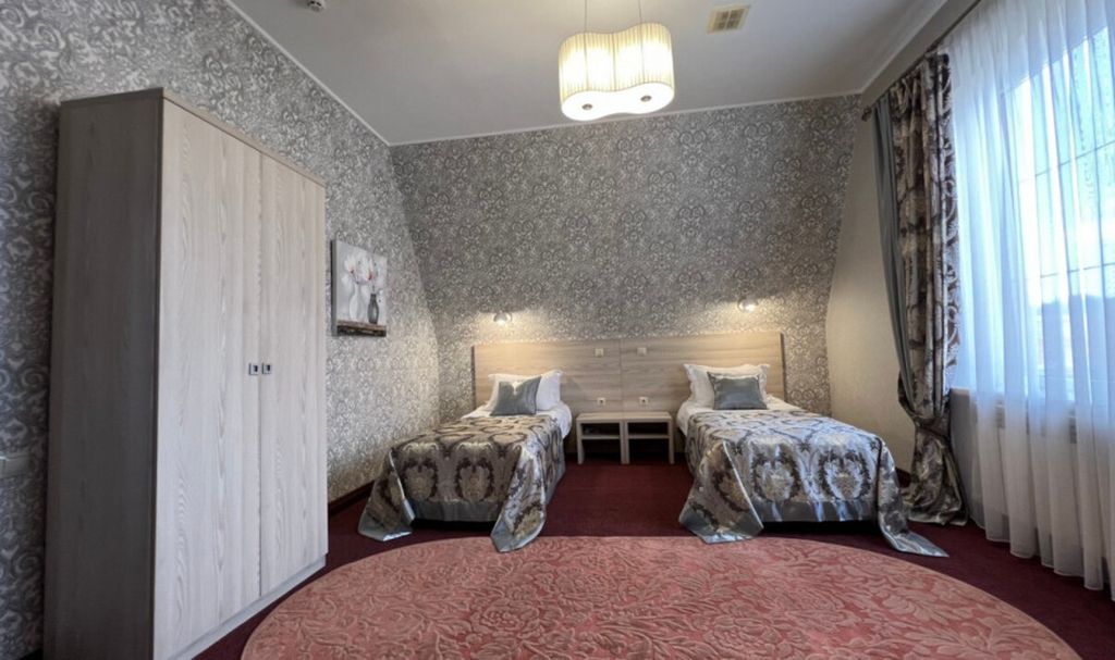 Городок — Двухместный номер с 2 отдельными кроватями люкс