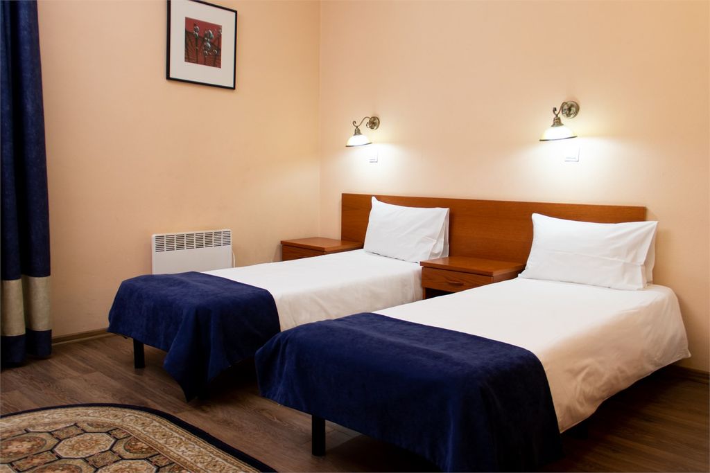 Огни Мурманска — Двухместный номер с 1 кроватью или 2 отдельными кроватями Первая категория Эконом