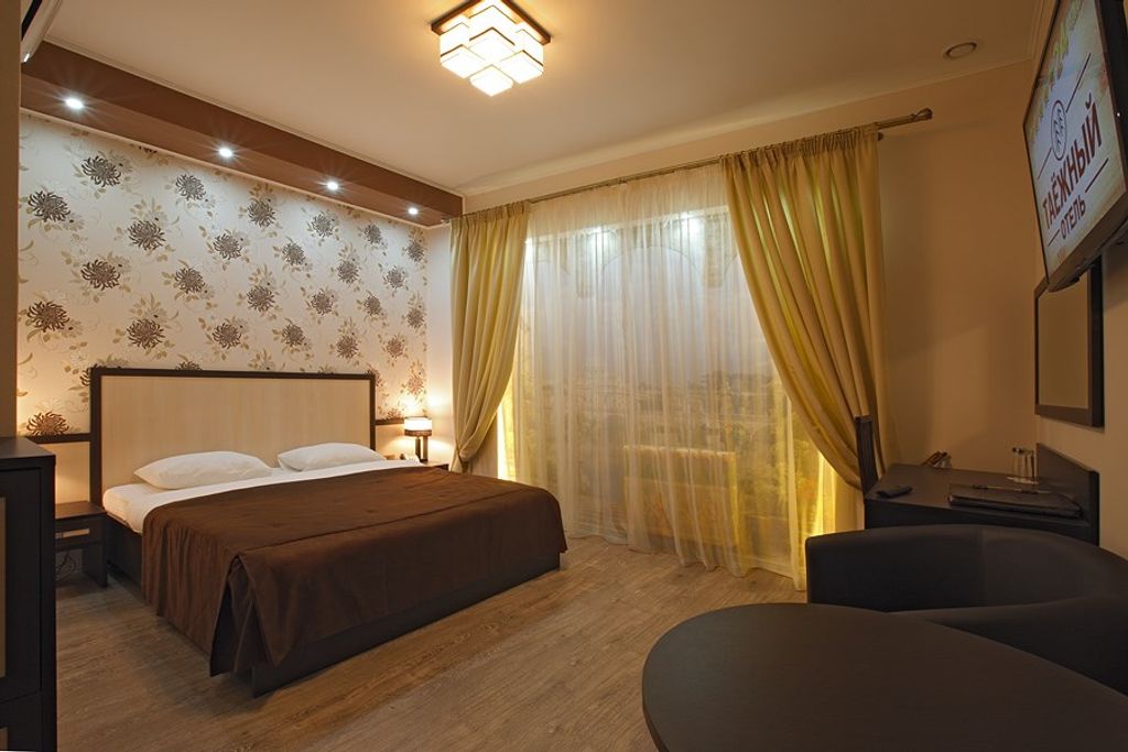 Таёжный — Двухместный номер с 1 кроватью или 2 раздельными стандарт без окна