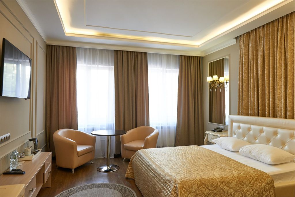 Таёжный — Двухместный номер с 1 кроватью люкс