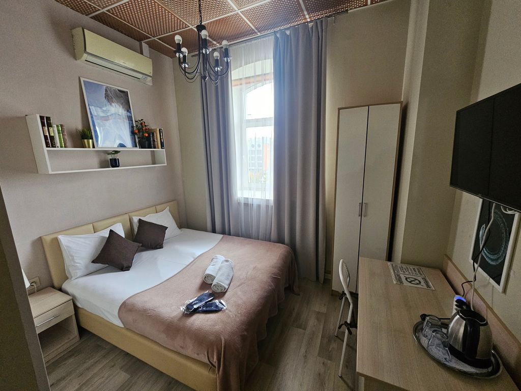 Апельсин-Центр — Двухместный номер с 1 кроватью категории СТАНДАРТ