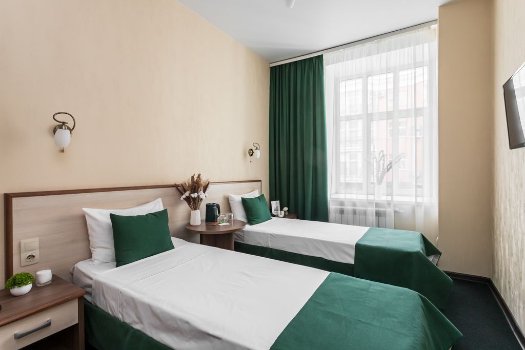 Seven Hills Taganka — Двухместный номер с 2 отдельными кроватями стандарт с видом на город