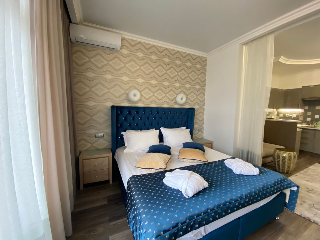 Лиенталь — Апартаменты студия с балконом делюкс для четверых