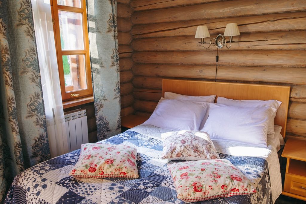 Сосновый бор — Дом двухкомнатный деревянный Коттедж