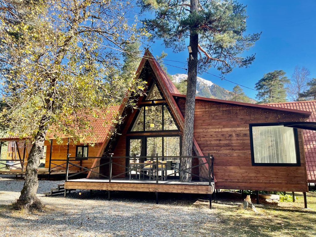 София-Таулу Архыз — Дом А-фрейм А2 у озера