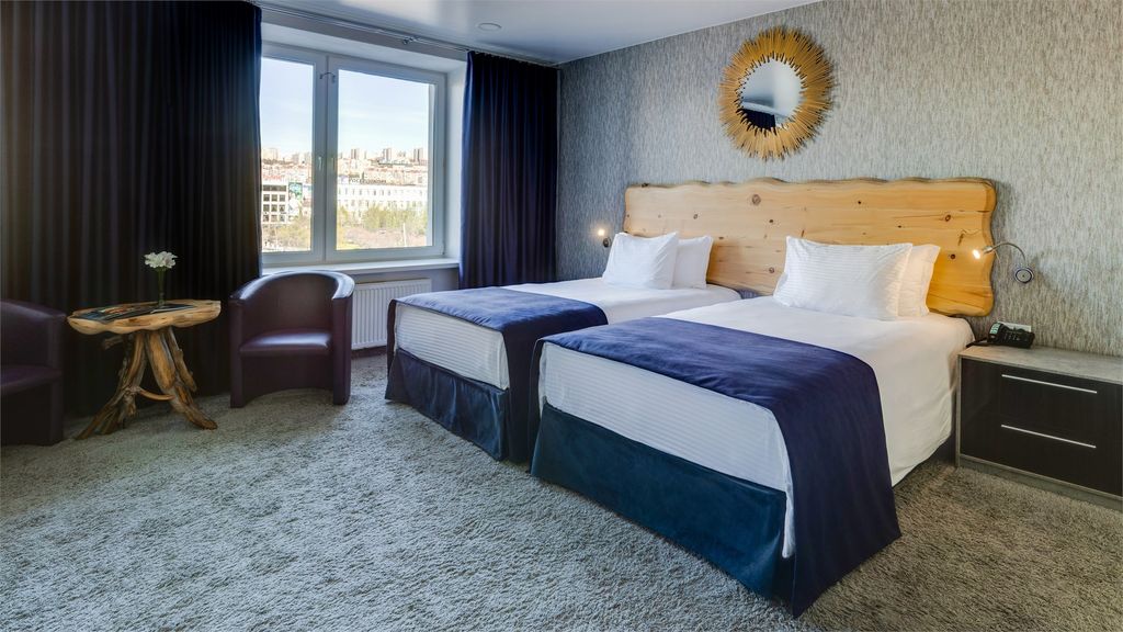 Меридиан — Двухместный номер с 2 отдельными кроватями джуниор сюит  Арктический