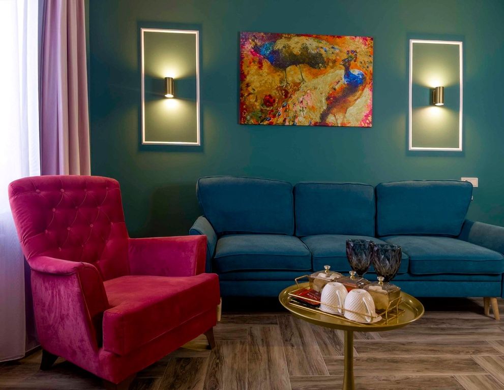 на Манежном — Четырёхместный номер №4 люкс grand resident suite (2 комн., 50 м²)