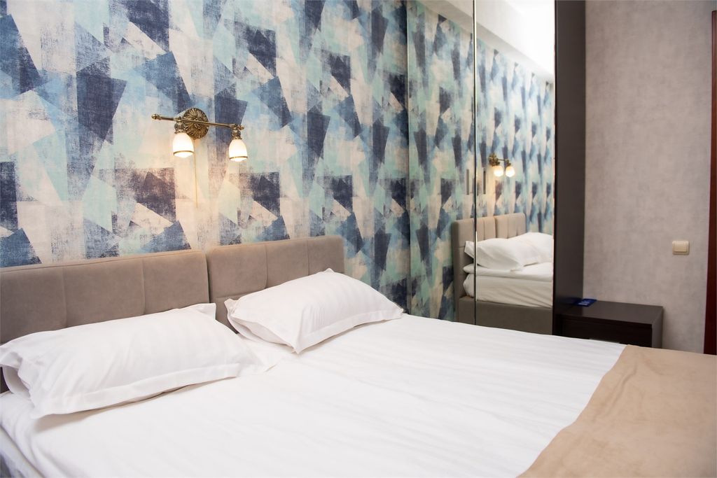 Виктория — Двухместный номер с 2 отдельными кроватями или 1 двуспальной кроватью Стандарт