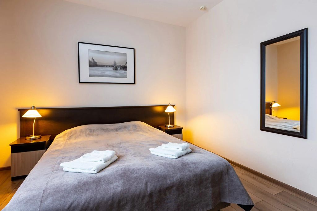 Подсолнух — Апартаменты с одной двуспальной кроватью