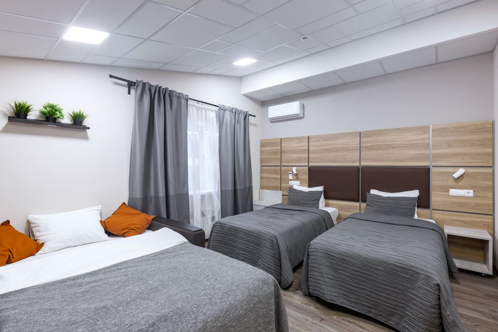 Фурор — Двухместный номер с 2 отдельными кроватями делюкс