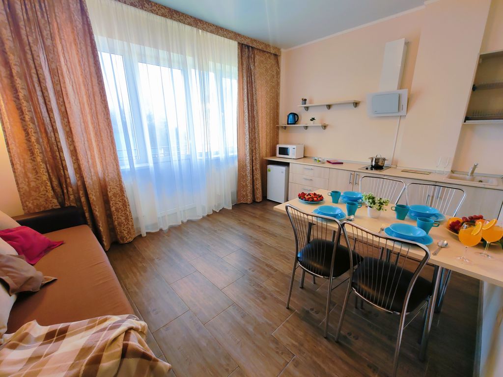 Морская волна — Апартаменты 2-комнатные 5-местные апартаменты с кухней