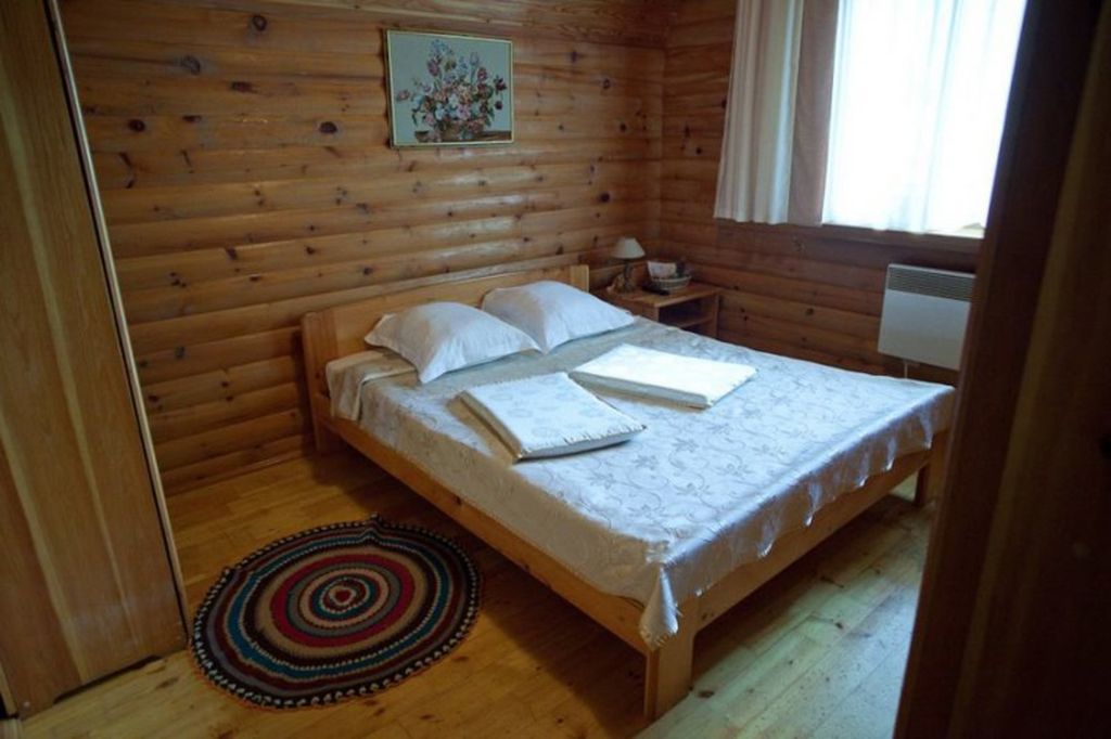 Дача — Двухместный номер с 1 кроватью № 4 люкс с камином