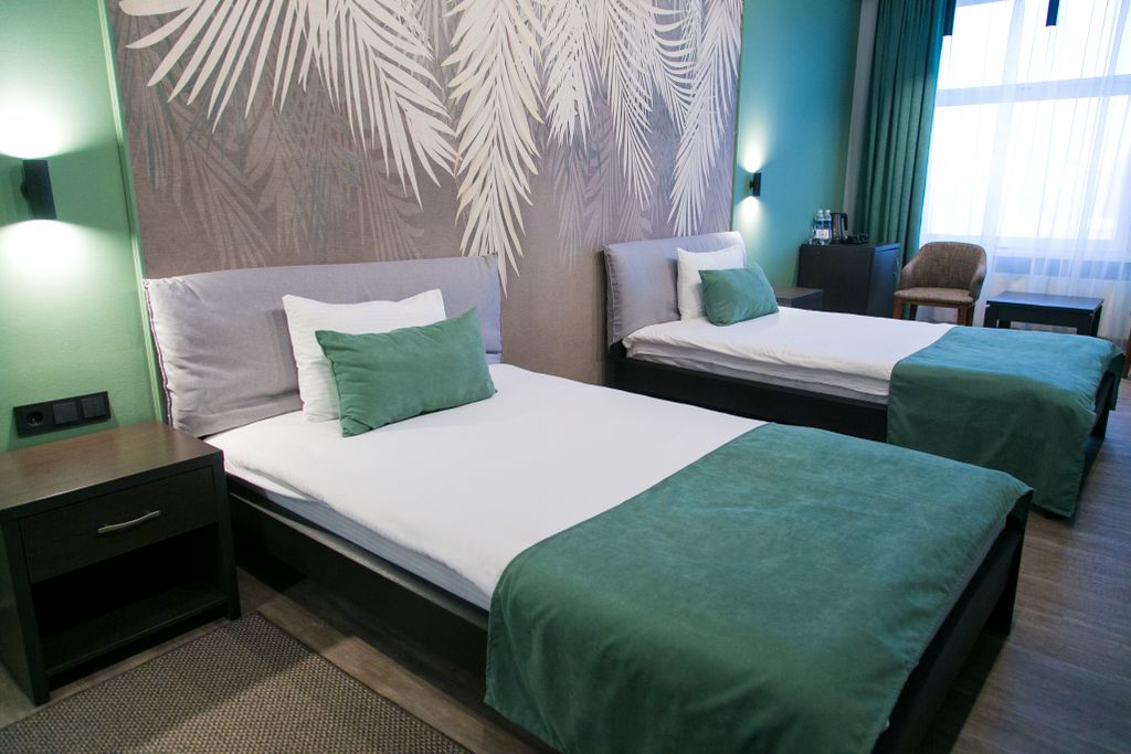 Business Hall — Двухместный номер с 2 отдельными кроватями улучшенный