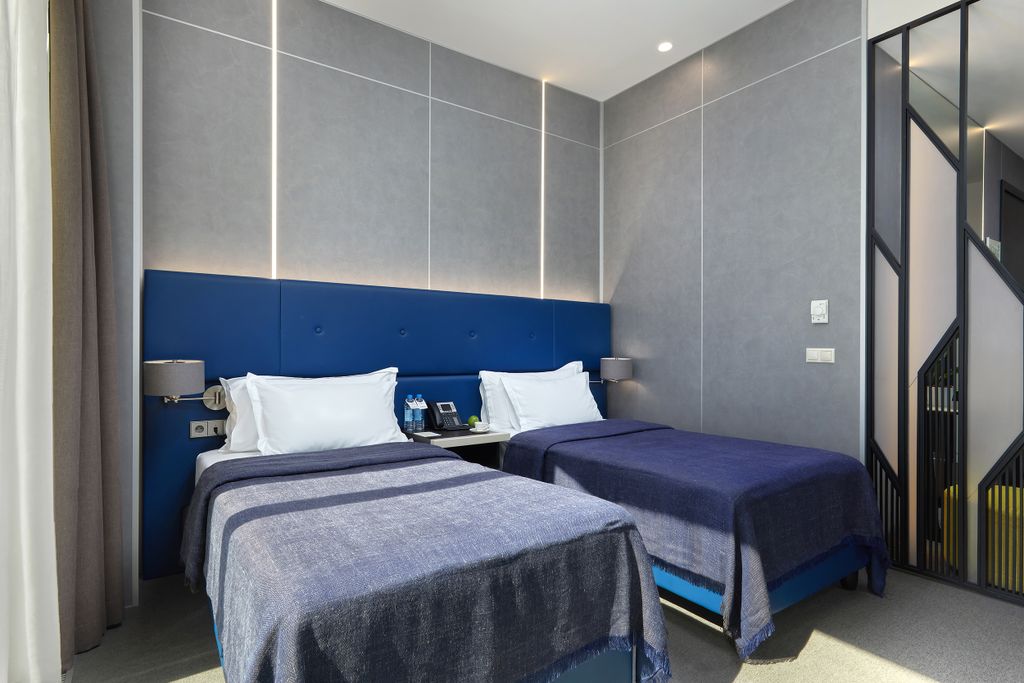 Даймонд Москва-сити — Двухместный номер с 2 отдельными кроватями Studio Apartment