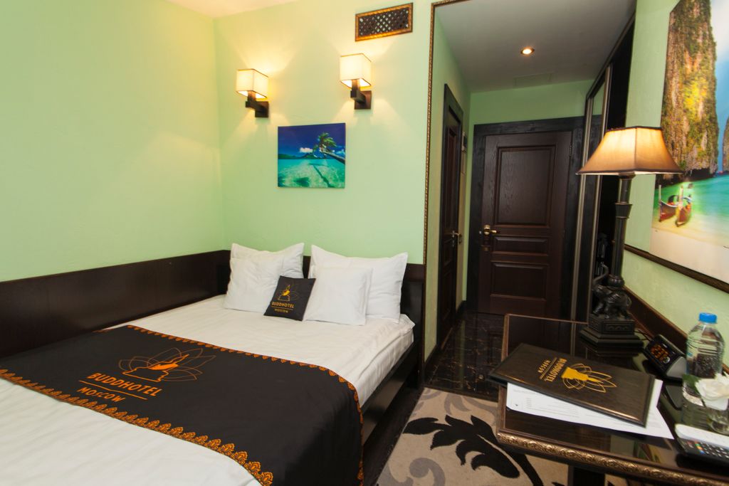 БуддОтель — Двухместный номер с 1 кроватью улучшенный