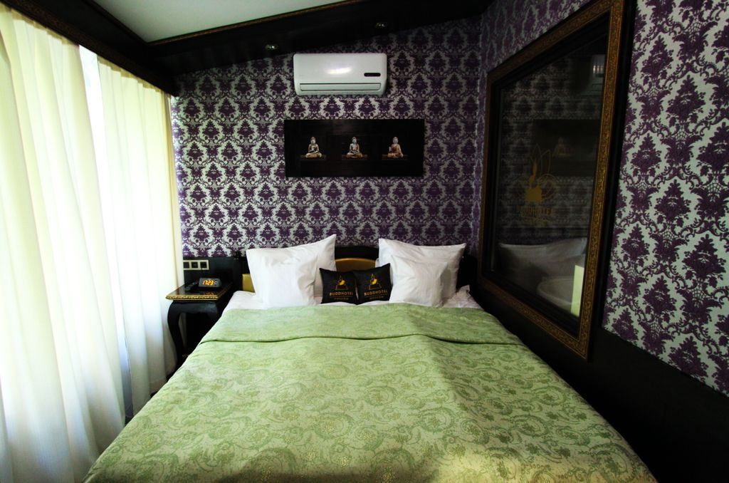 БуддОтель — Двухместный номер с 1 кроватью люкс