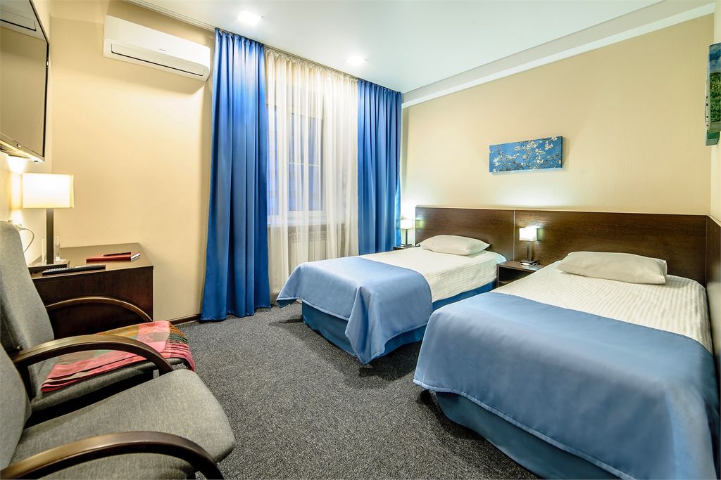 Русь — Двухместный номер с 2 отдельными кроватями классик