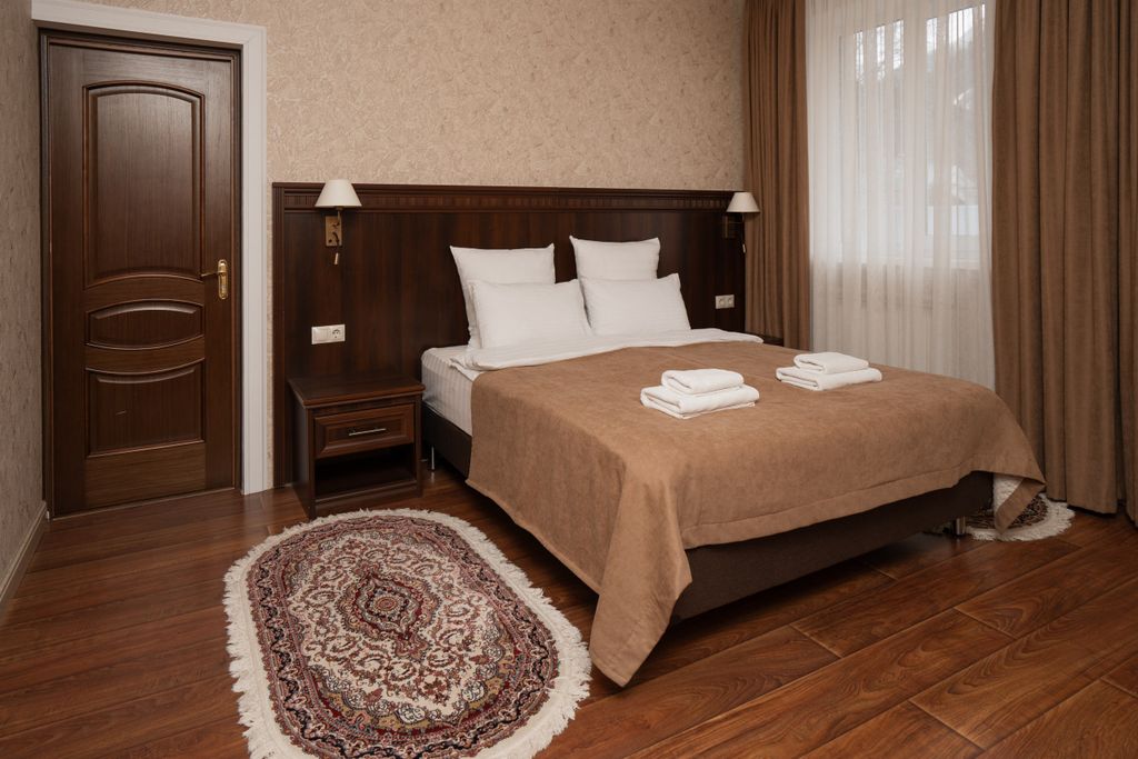 Снежная королева — Двухместный номер с 1 кроватью люкс с видом на горы