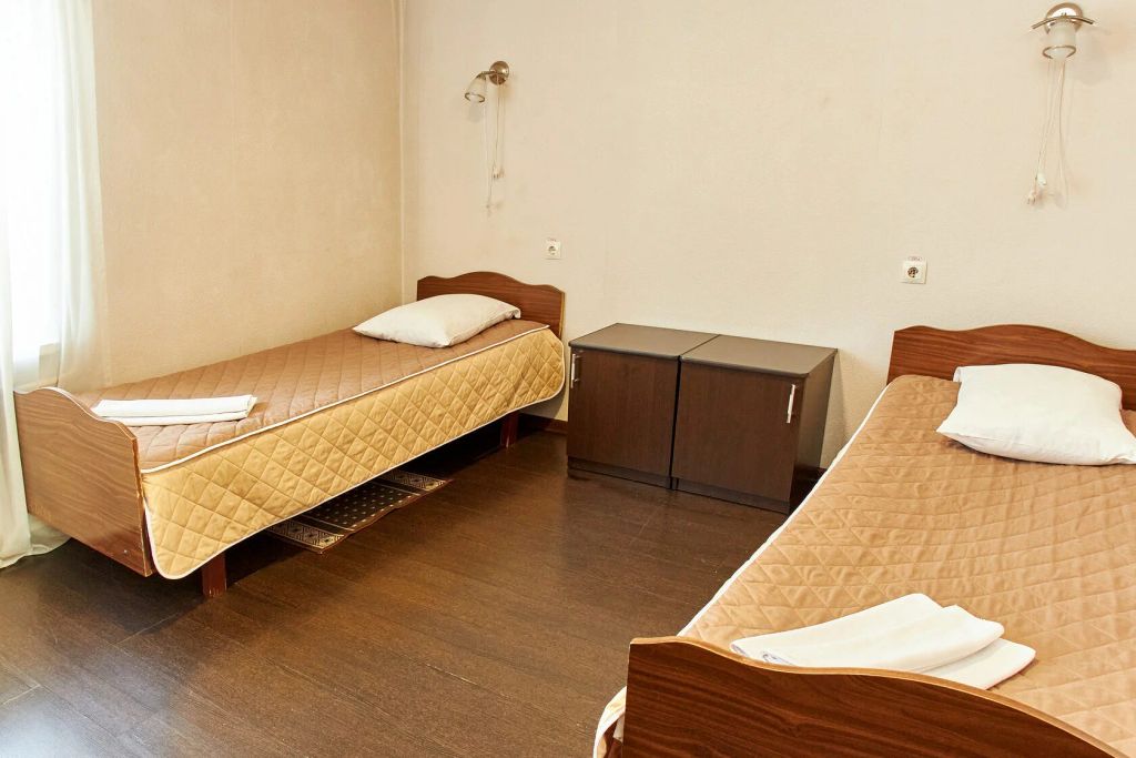 Аэроотель — Двухместный номер с 2 отдельными кроватями эконом