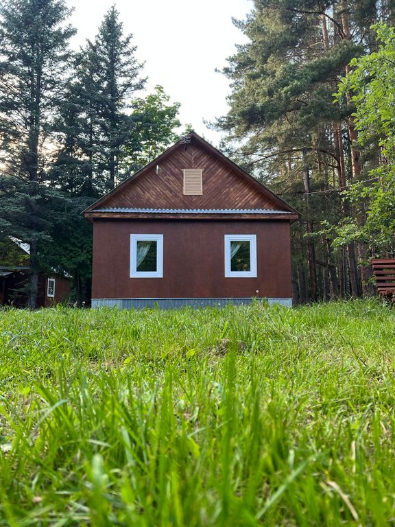 4 Сезона — Дом из бруса зимний