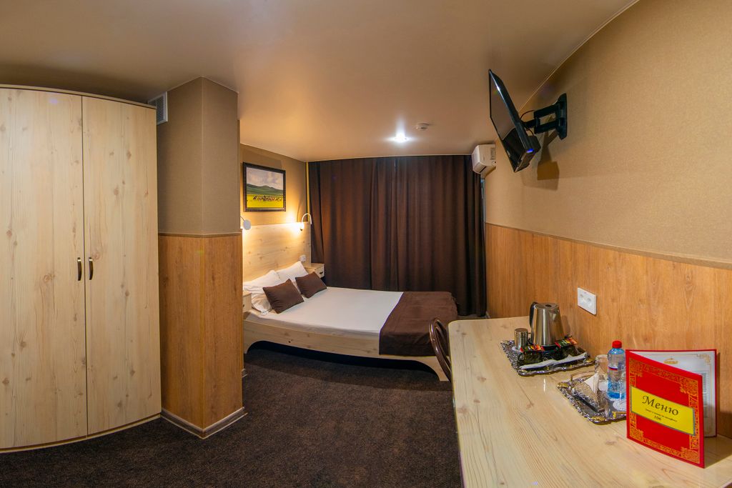 Юрта — Двухместный номер с 1 кроватью стандарт №2, 4