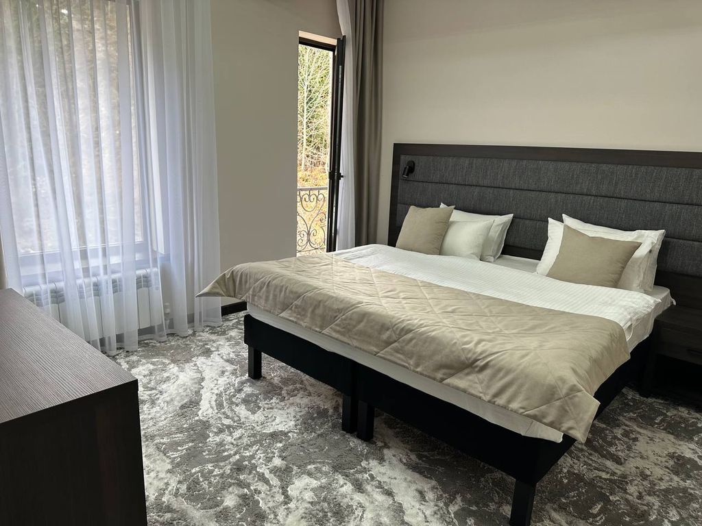 Горский Дом — Двухместный номер с 1 кроватью стандартный с балконом