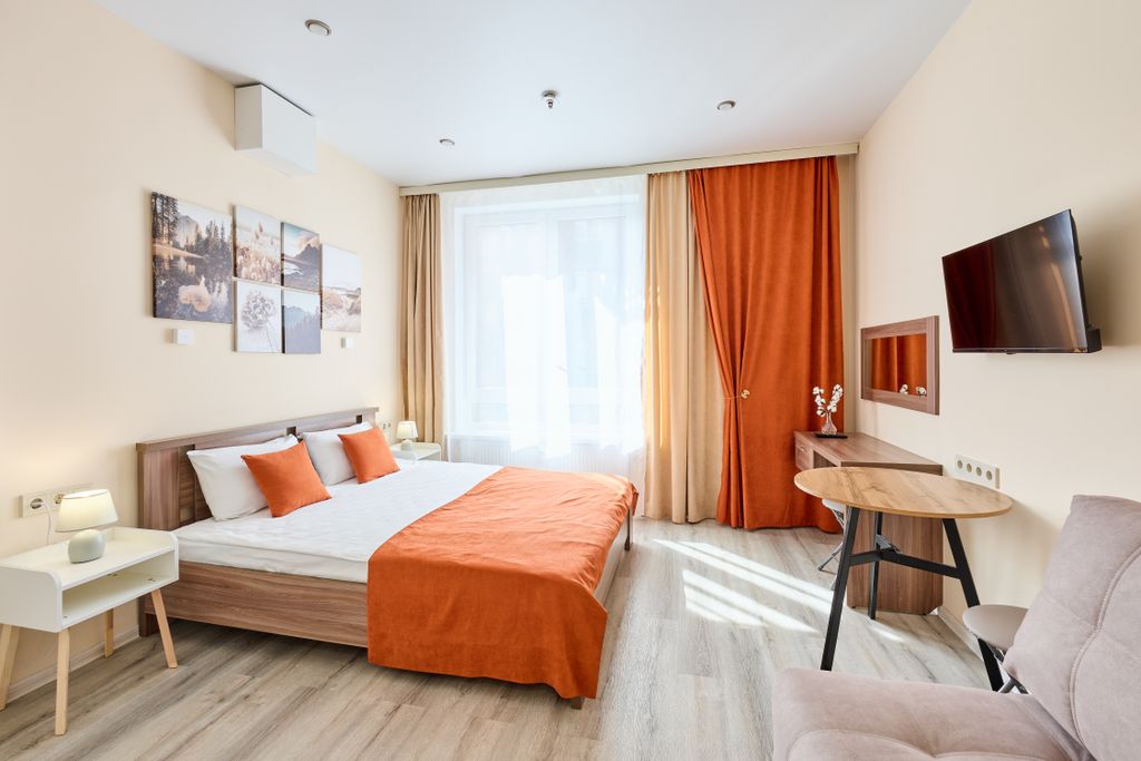 9 ночей-Норт — Апартаменты уютная и светлая студия в центре города