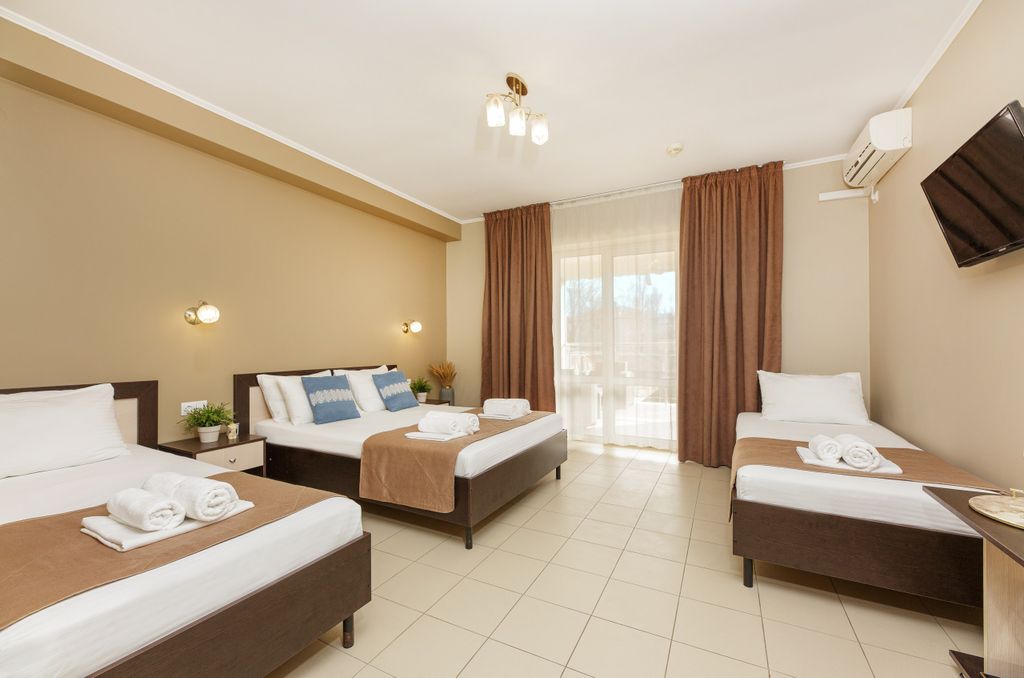 София — Четырёхместный номер студия с террасой